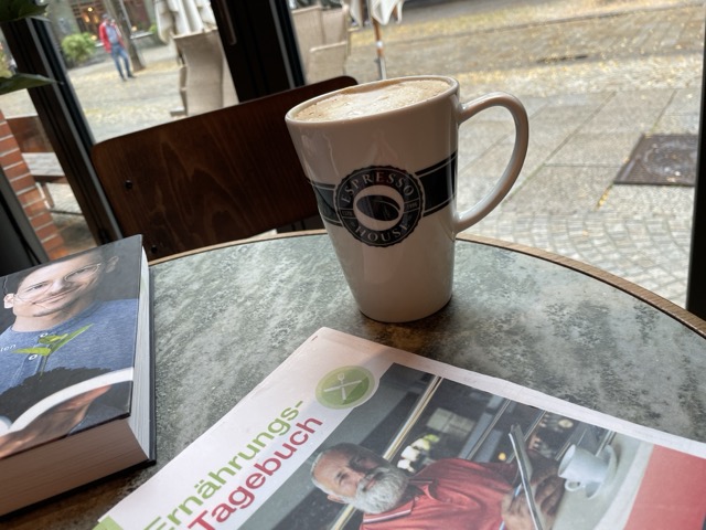 Sich im Cafe als Physiklehrer bewerben