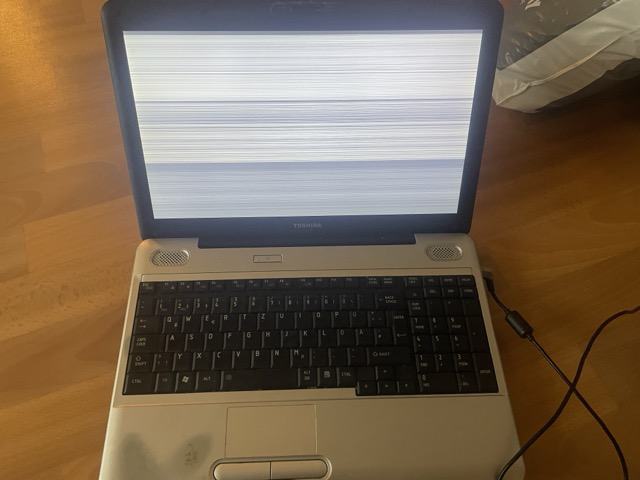Alter Toshiba PC