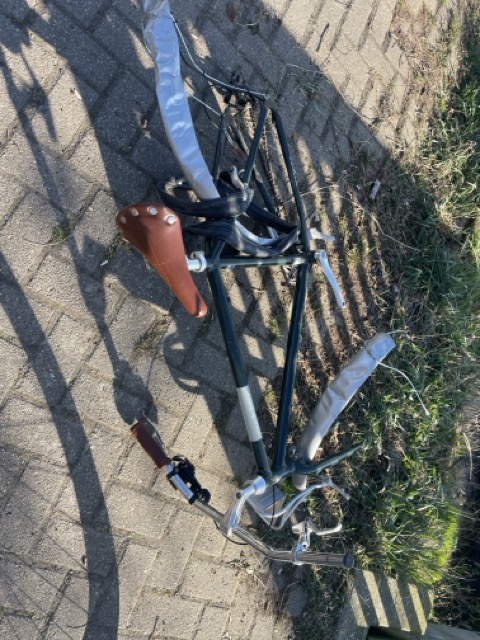 Ausgenommenes Fahrrad entdeckt