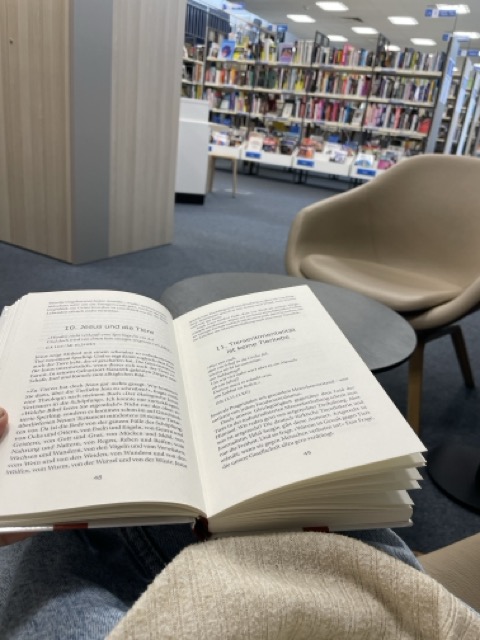 Buch lesen in der Bibliothek Hildesheim