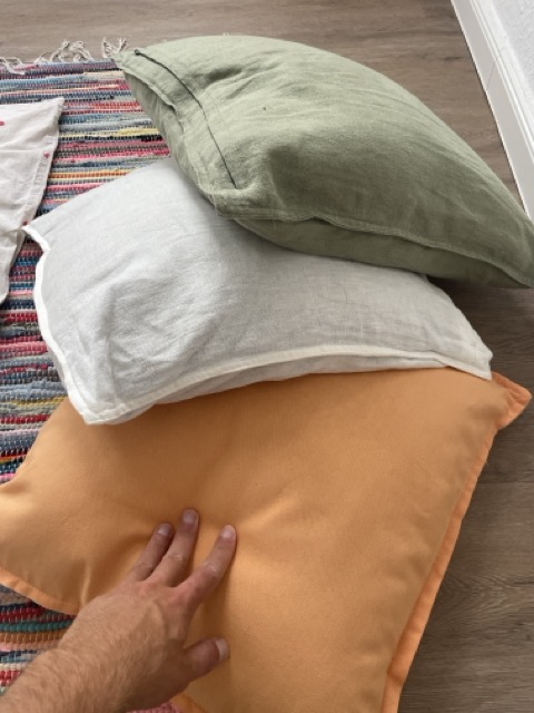 Ein Kissen besitzen