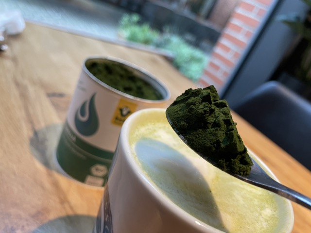 Erstes Mal Chlorella probieren