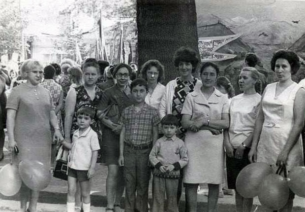 Galina Margunova und Dmitri Fufaev - Kindergarten - 1970er