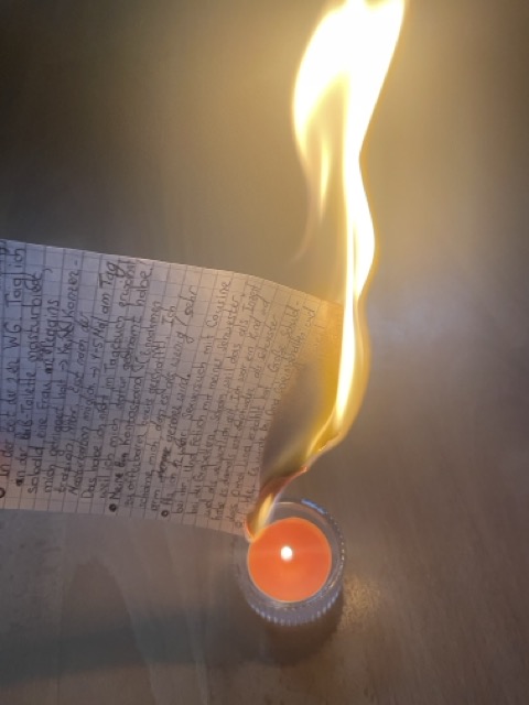 Geheimnisse verbrennen