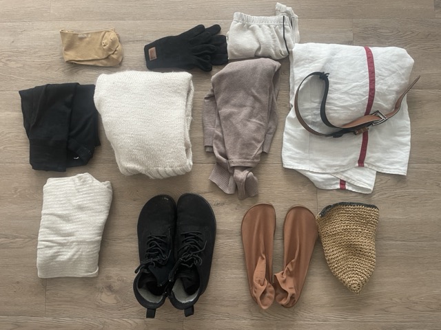 Gesamte Kleidung