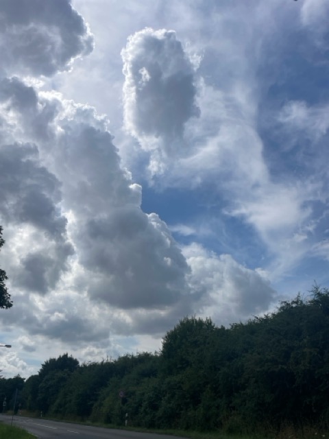Gewitter-wolken