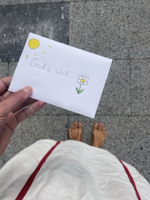 Liebesbrief übergeben