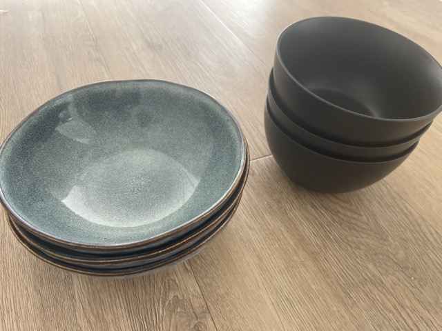 Neue Schalen fürs Essen