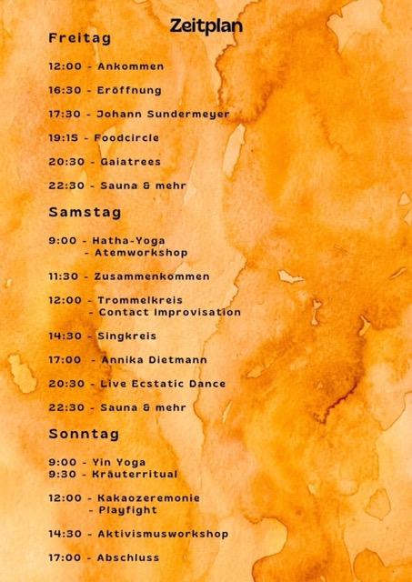 Poco Loco Festival 2025 - Zeitplan