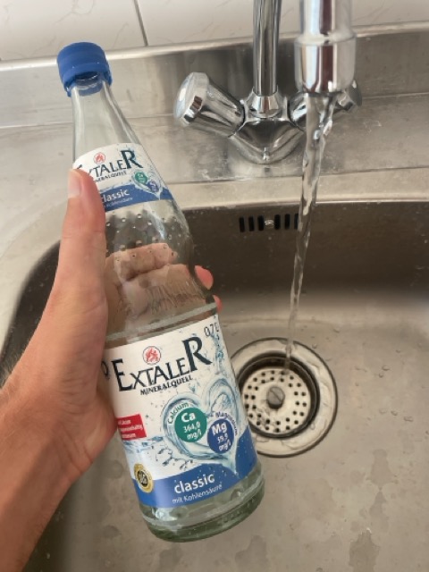 Quellwasser statt Leitungswasser