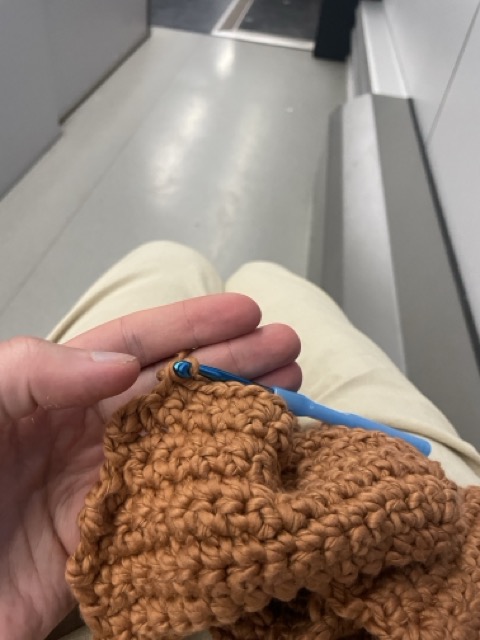 Stricken im Zug