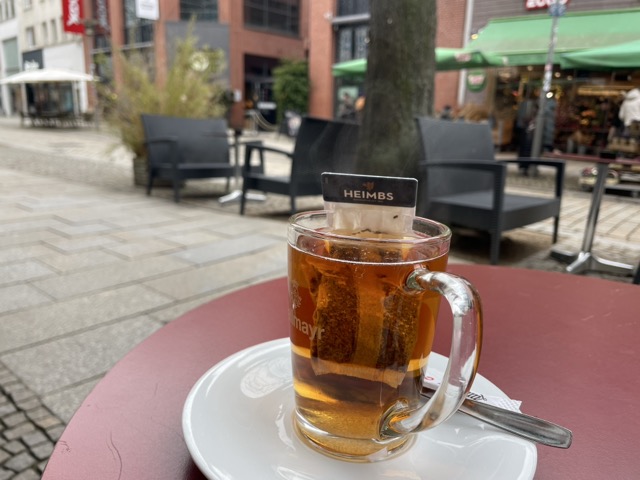 Café Beste Hildesheim - einen Tee trinken