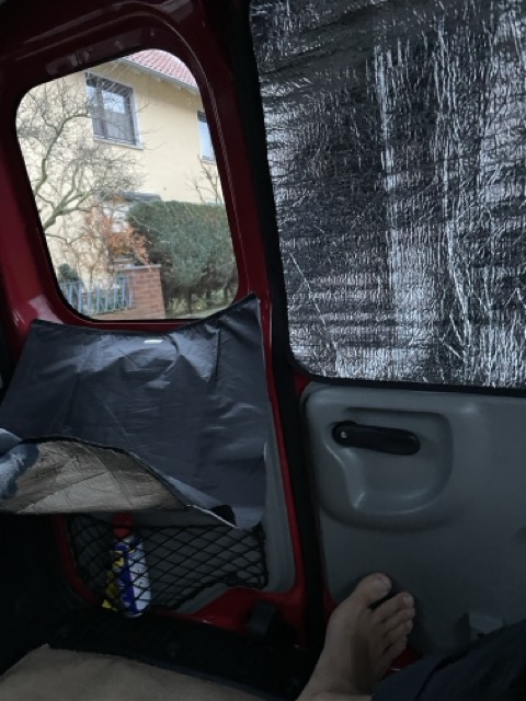 Auto-Fenster abdecken, Trick