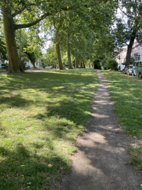 Typische Wanderroute