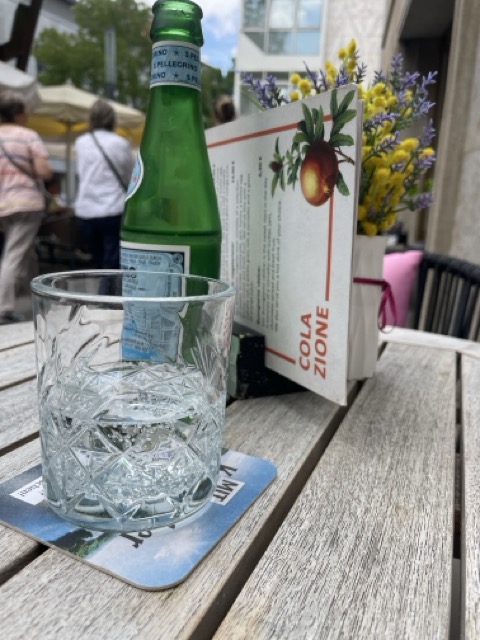 Sprudelwasser statt Milchshake
