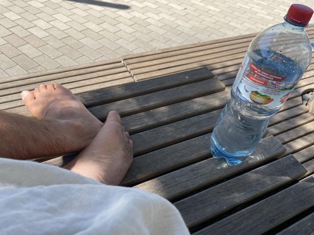 Wasser statt Kaffee
